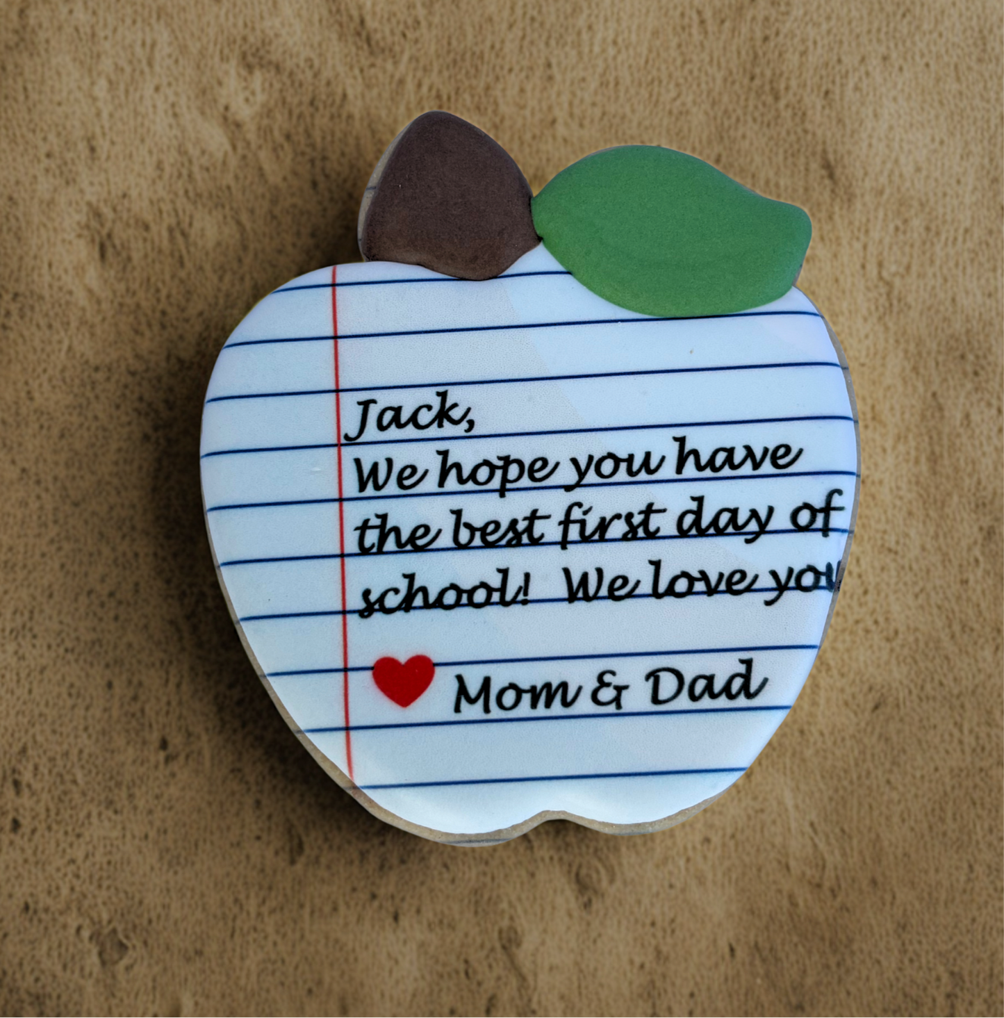 Personalized Apple Note