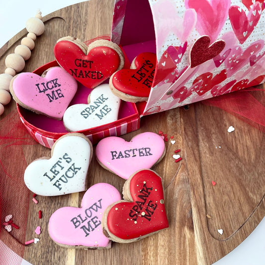 X Rated Mini Conversation  Hearts