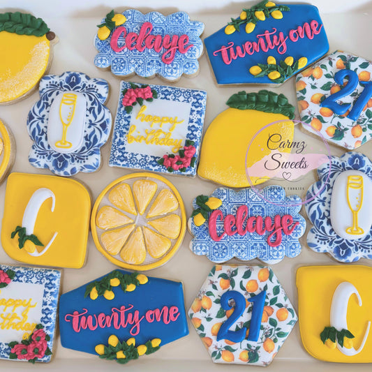 Italian lemon Villa birthday