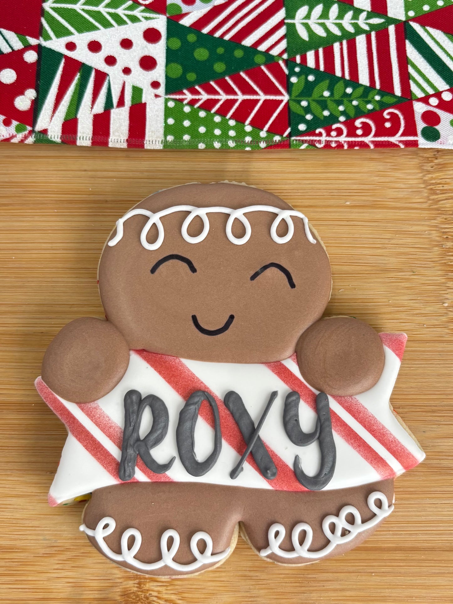 Personalized Gingerbread Man