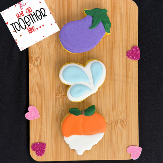 Eggplant/Peach Mini set